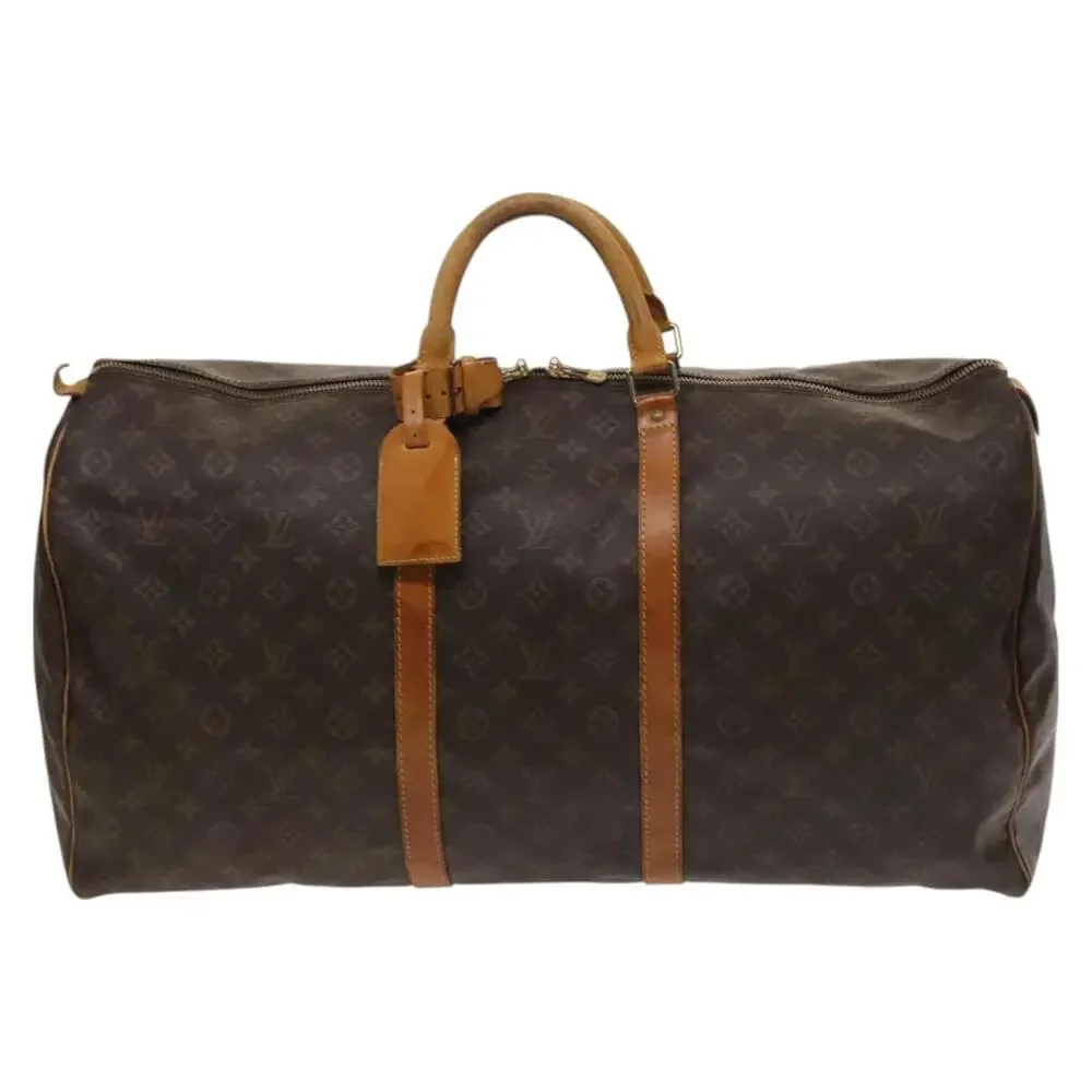 LOUIS VUITTON Monogram Keepall 60 Boston Bag M41422